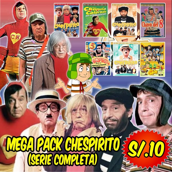 mega pack chespirito serie completa