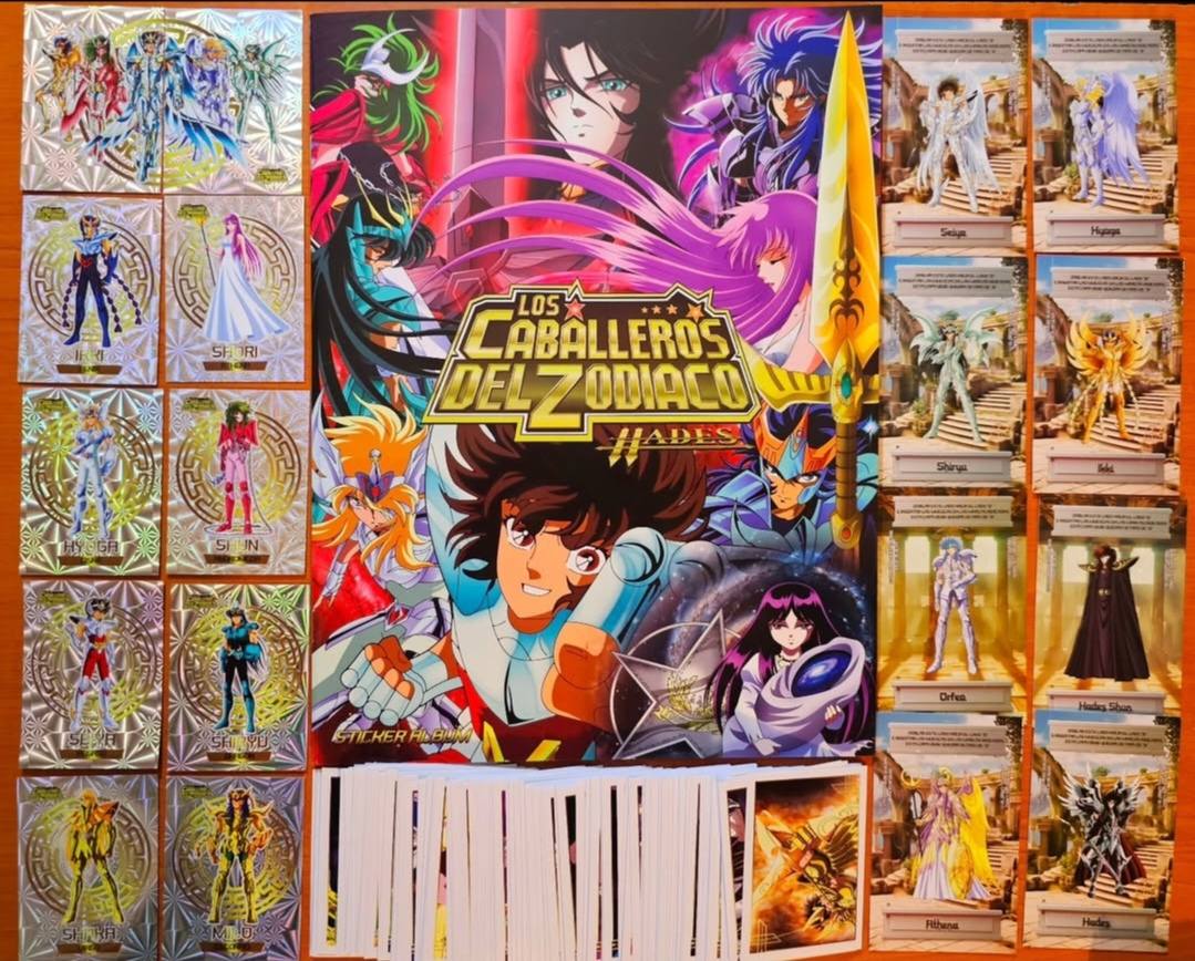 LOS CABALLEROS DEL ZODIACO COLECCION COMPLETA