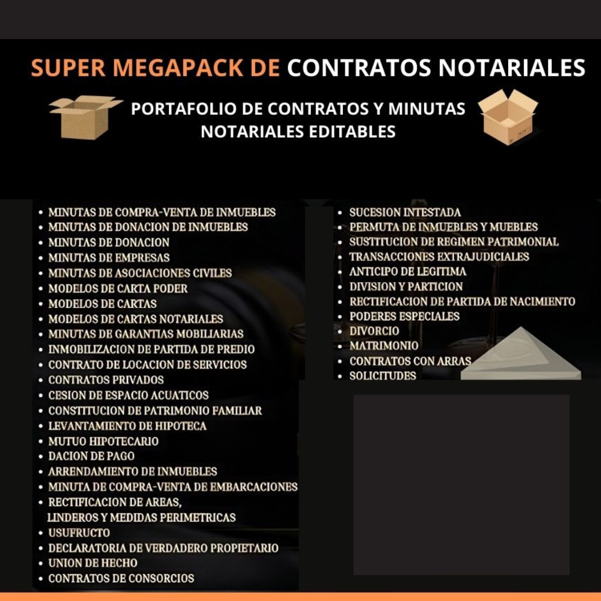  Pack Completo de Minutas y Documentos Notariales