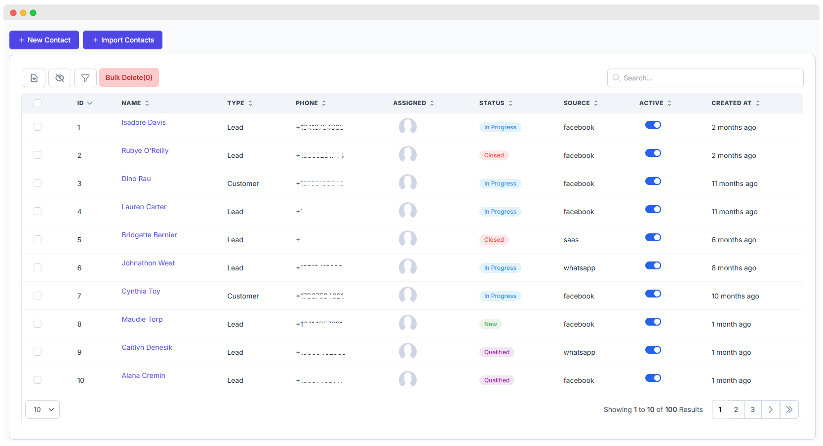 WhatsApp CRM Plataforma de marketing y automatización de WhatsApp con bots, chats, envío masivo de mensajes e IA