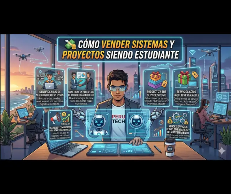💸 “Cómo vender sistemas y proyectos siendo estudiante”