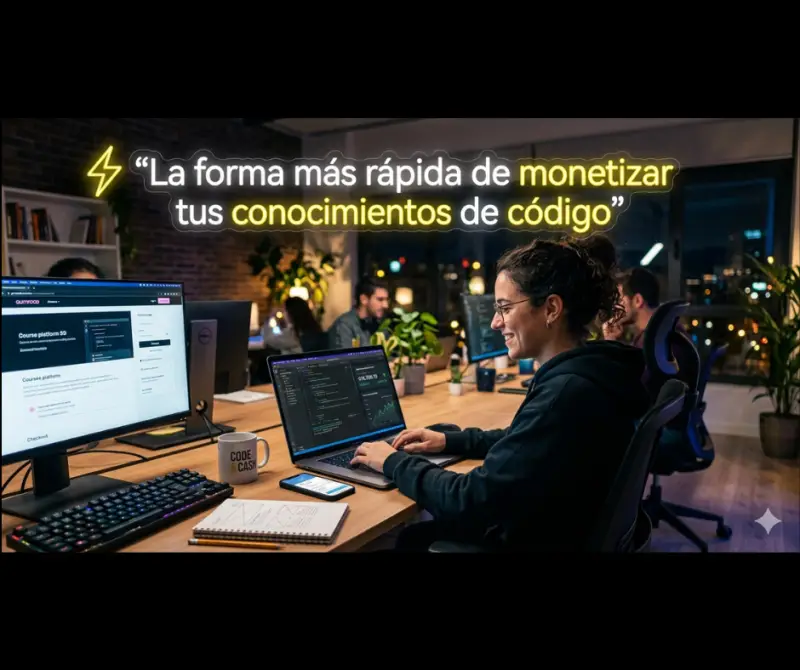 ⚡ “La forma más rápida de monetizar tus conocimientos de código”