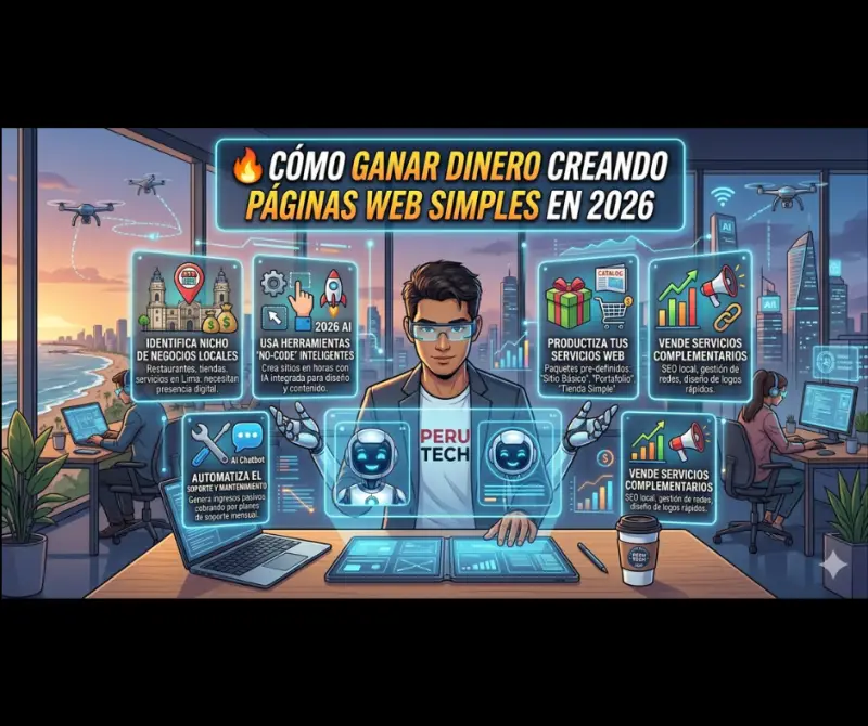 🔥 “Cómo ganar dinero creando páginas web simples en 2026”